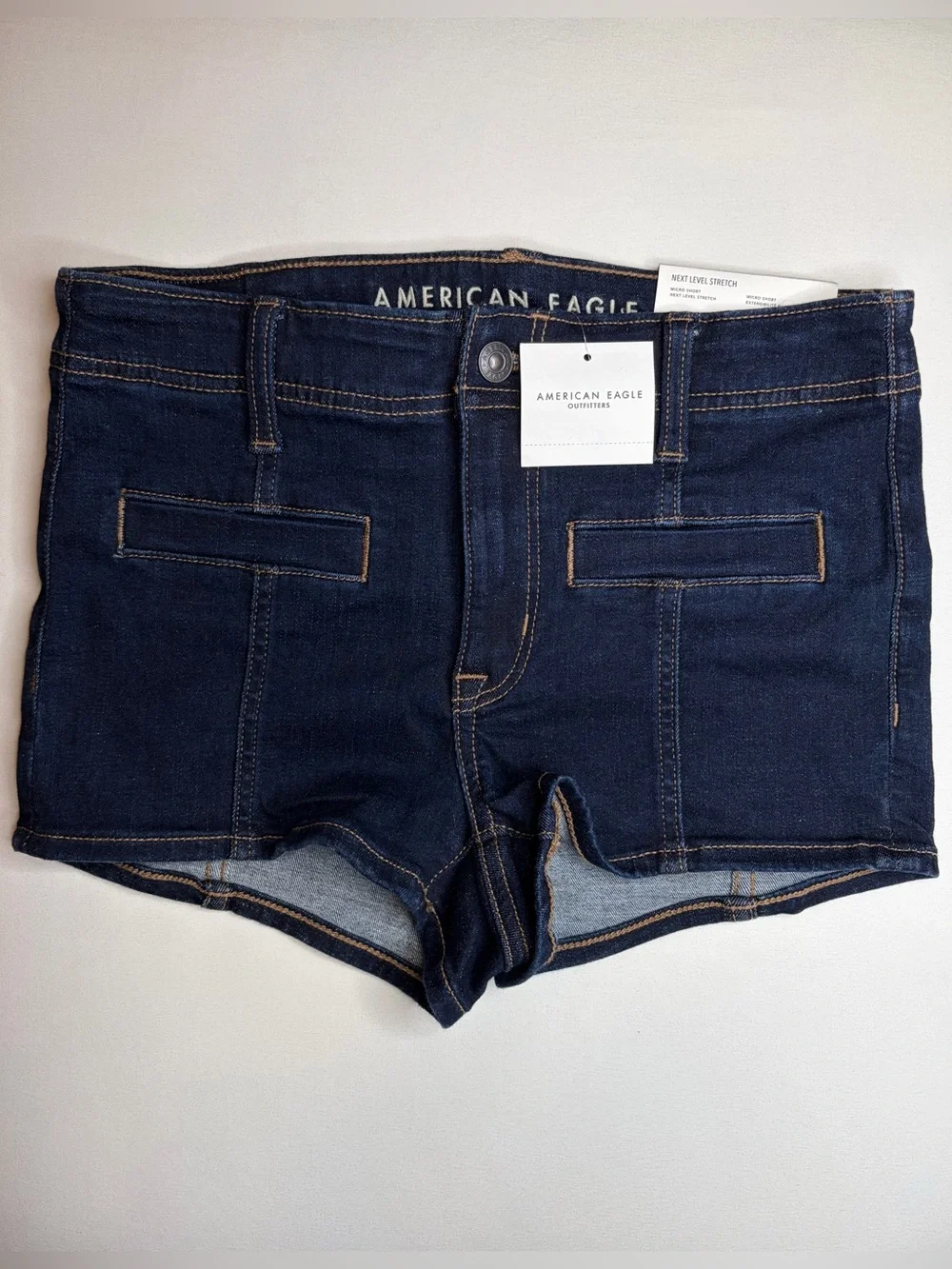 American Eagle Denim Micro Shorts